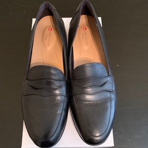 Black Leather Loafers